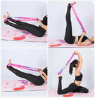 Streç Spor Yoga Mat Sling, Ayarlanabilir Elastik Yoga Kayış Kemer Egzersiz Tedarikçi