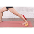 Yoga eğimli kurulu buzağı ayak bileği sedye ahşap kaymaz kama yoga tuğla spor aksesuarları Tedarikçi