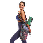Baskılı yoga mat taşıma çantası spor mat case kadın erkek pilates fitness egzersiz pad için Tedarikçi