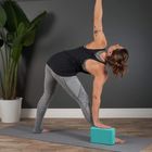 Gym Fitness EVA Köpük Blokları, Vücut Geliştirme İçin Renkli Köpük Egzersiz Blokları Tedarikçi