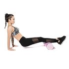 Gym fitness yoga köpük rulo fıstık topu set pilates blok fıstık masaj silindiri topu Tedarikçi