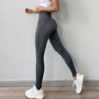 Elastik bel spor yoga pantolon spor spor tayt tayt için ince / koşu Tedarikçi