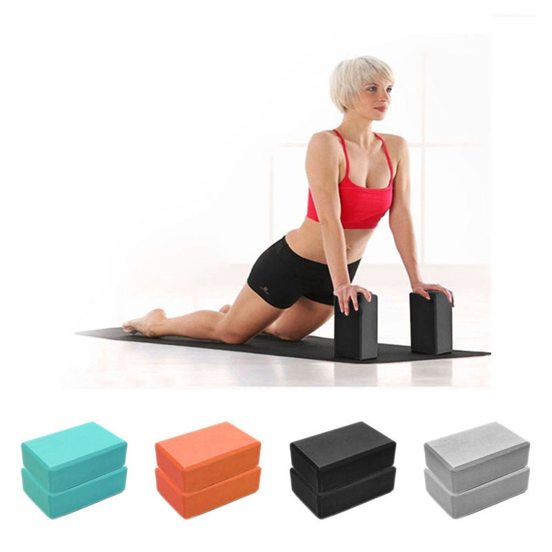 Vücut Şekillendirme Yoga Egzersiz Blokları, EVA Yoga Blokları Eğitim Egzersiz Spor Seti Aracı Tedarikçi