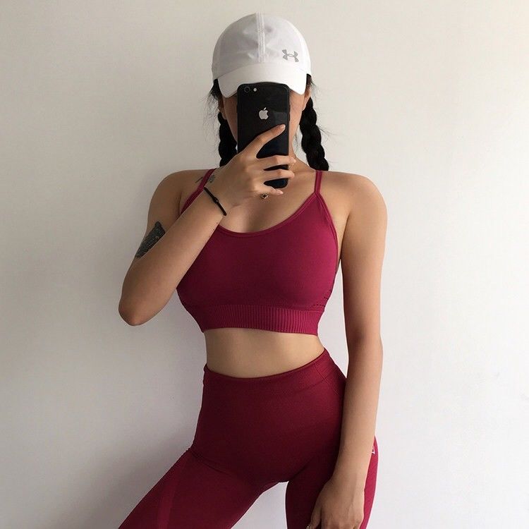 Nefes Kadın Egzersiz Giyim, Şık Yoga Giyim Spor Sütyen Ve Tayt Set Tedarikçi